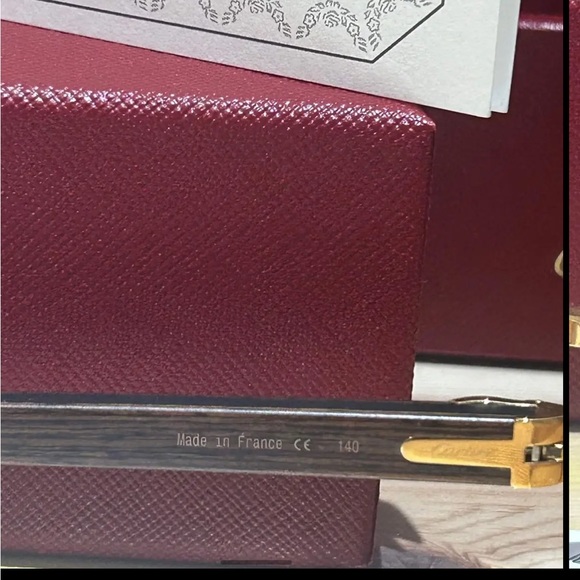 Cartier woods with light brown gradient lenses - Picture 6 of 8